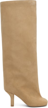 Image 1 of MM6 MAISON MARGIELA Anatomic  Suede Tall Boots