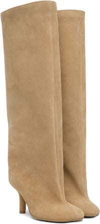 Image 4 of MM6 MAISON MARGIELA Anatomic  Suede Tall Boots
