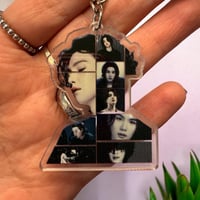 Image 1 of Yoongi Collage Acrylic Keychain