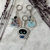 Image 1 of Jin Keychains | K-Pop Fan Gift | Cute BTS Merchandise | Keyring for ARMY Collectors and  Dreamers...