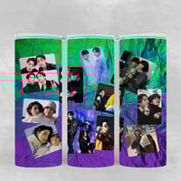 Image 1 of Taehyung and Jungkook  Coffee Tumbler 20oz - Taekook KPop Gift, Cute Mug for Fans, Perfect for Co...