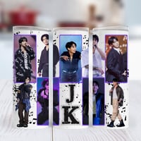 Image 2 of Jungkook Coffee Tumbler 20oz - JK KPop Gift, Cute Mug for Fans, Perfect for Coffee &amp; Tea Lovers