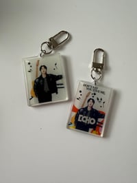Image 3 of Jin Keychains | K-Pop Fan Gift | Cute BTS Merchandise | Keyring for ARMY Collectors and  Dreamers...
