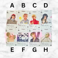 Image 3 of Taehyhung V Photo Cards - PVC Clear Instagram Profile, BTS Collectible, K-Pop Merchandise Gifts f...