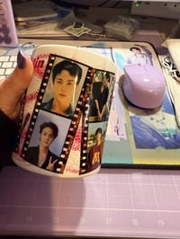 Image 4 of BTS Jin Mug | Custom Designed KPop Coffee Cup | Perfect Gift for Fans | 11 oz Collectible Drinkware