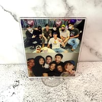 Image 4 of BTS OT7 Jin Discharge Day Standee - Acrylic K-Pop Collectible Decor, BTS Fan Art, Cute Table Disp...