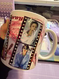 Image 6 of BTS Jin Mug | Custom Designed KPop Coffee Cup | Perfect Gift for Fans | 11 oz Collectible Drinkware