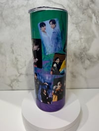 Image 6 of Taehyung and Jungkook  Coffee Tumbler 20oz - Taekook KPop Gift, Cute Mug for Fans, Perfect for Co...