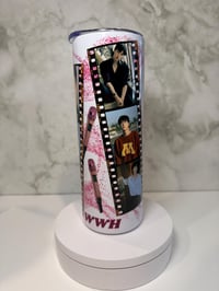 Image 7 of Jin Coffee Tumbler 20oz | KPop Gift, Cute Mug for Fans, Perfect for Coffee &amp; Tea Lovers
