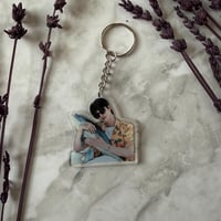 Image 8 of Jin Keychains | K-Pop Fan Gift | Cute BTS Merchandise | Keyring for ARMY Collectors and  Dreamers...