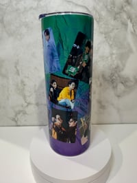 Image 7 of Taehyung and Jungkook  Coffee Tumbler 20oz - Taekook KPop Gift, Cute Mug for Fans, Perfect for Co...