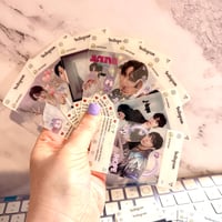 Image 10 of J-Hope Photo Cards - PVC Clear Instagram Profile, BTS Collectible, K-Pop Merchandise Gifts for ARMY