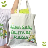 Image 1 of Sana Sana Colita de Rana Tote Bag