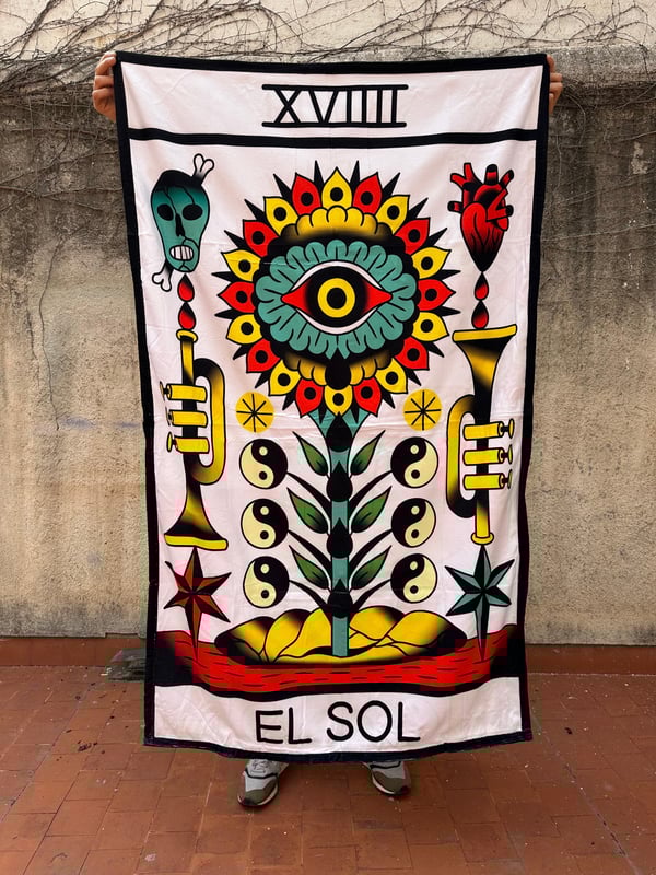 Image of SUN TAROT TOWEL