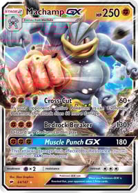 Machamp GX - SM - Burning Shadows - Near Mint