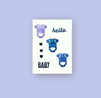 Image 3 of Hello Baby | New Born Baby Card