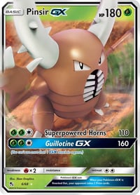Pinsir GX - Hidden Fates - Near Mint