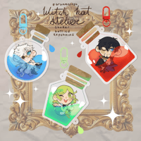 Image 2 of WITCH HAT ATELIER 🖌️ bottled shakers!