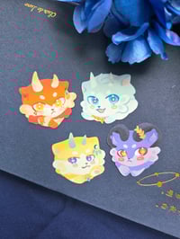 Image 1 of [HSR] Chimera Glitter Stickers