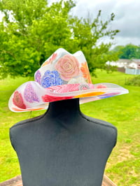 Image 7 of Colorful Frosted Acrylic Cowboy Hat
