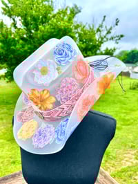 Image 8 of Colorful Frosted Acrylic Cowboy Hat