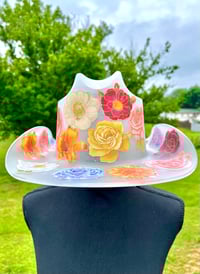 Image 10 of Colorful Frosted Acrylic Cowboy Hat