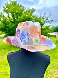 Image 12 of Colorful Frosted Acrylic Cowboy Hat