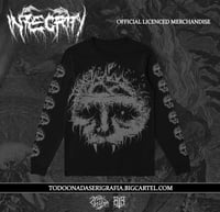 Image 1 of INTEGRITY  DARKSKULL LONGSLEEVE  813 ART WORK LIMITED EDITION