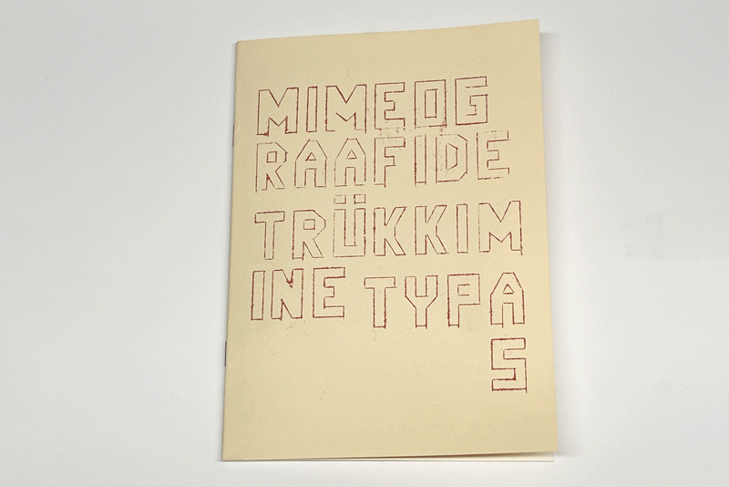 Image of Mimeograafide Trükkimine TYPAS