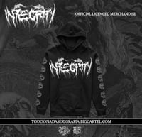 Image 1 of INTEGRITY DARKSKULL HOODIE 813 ART WORK LIMITED EDITION