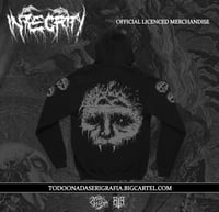 Image 3 of INTEGRITY DARKSKULL HOODIE 813 ART WORK LIMITED EDITION