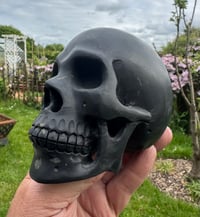 Image 1 of Shungite Crystal Skull