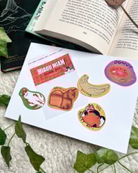 Image 1 of Pack stickers Miaou miam