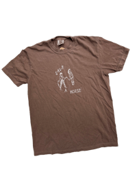 Image 1 of comfort colors save a horse tee