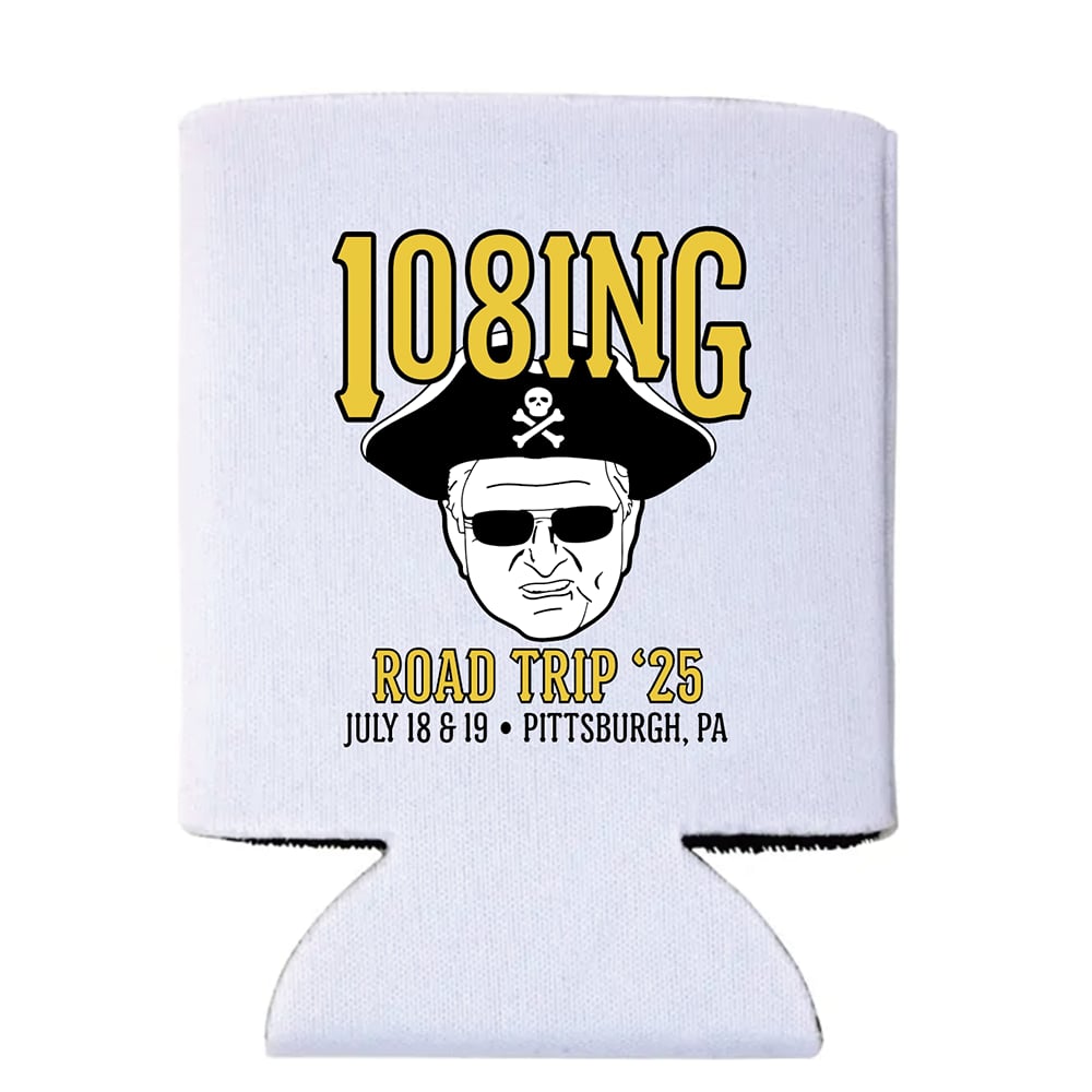 2025 #108ING Road Trip - Ringer Tee & Trucker Hat COMBO Plus a FREE KOOZIE!