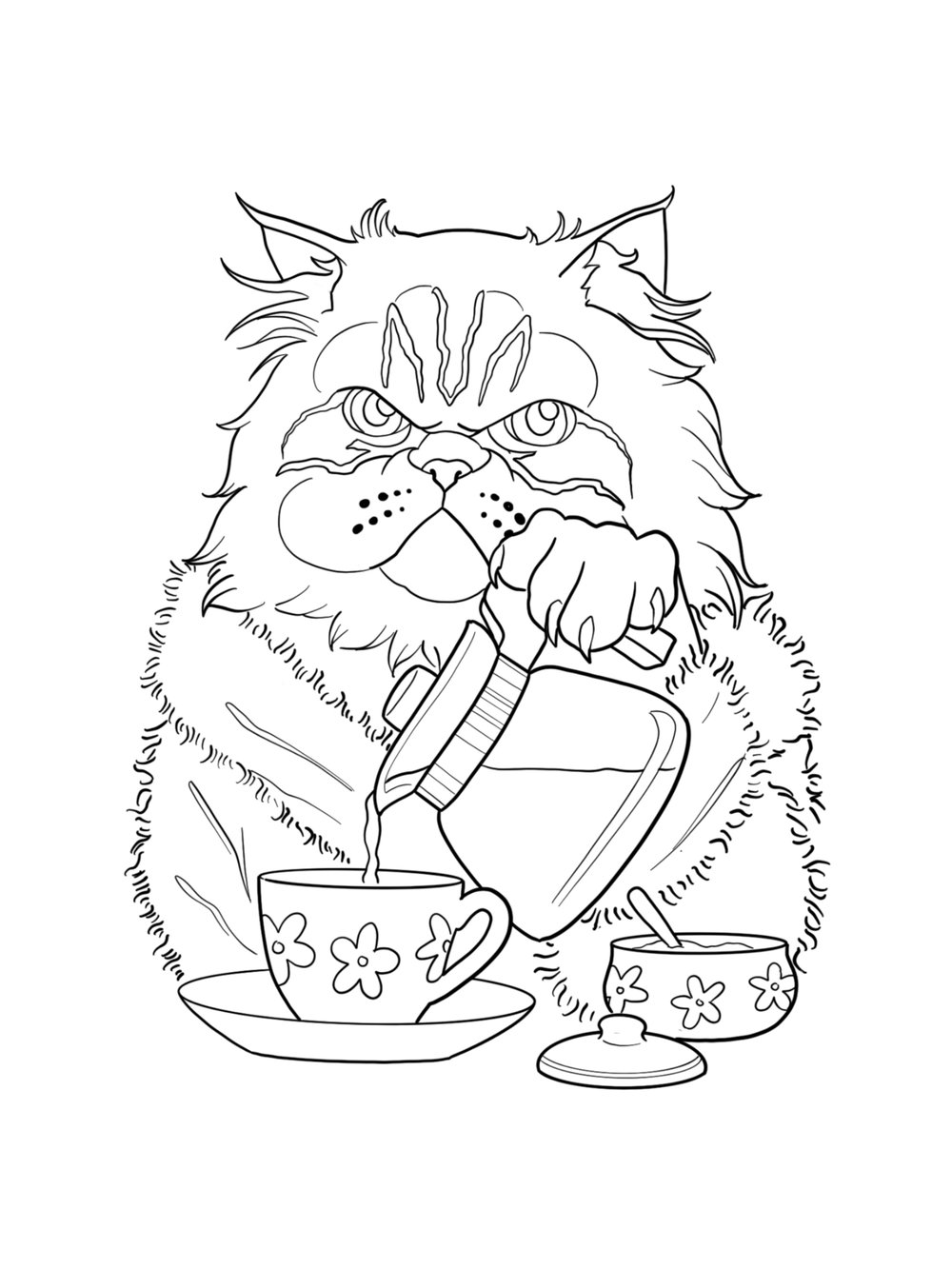 Cranky Cat Is Not a Morning Cat