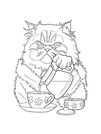 Cranky Cat Is Not a Morning Cat