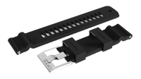 Image 1 of Vortex Black Diving Watch Strap / Proprietary 2.5mm fat quick release spring-bars.