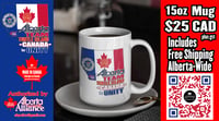 Image 2 of Alberta Team Turtle Island Canada Unity Mug