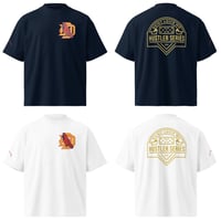 DLRS Hustler Series Unisex organic oversized high neck t-shirt