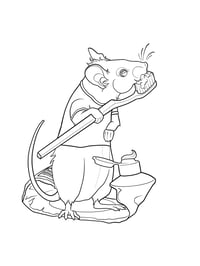 Rat Brush Baby