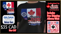 Image 2 of Alberta Team Turtle Island Canada Unity Tee