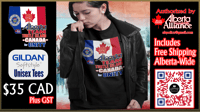 Image 3 of Alberta Team Turtle Island Canada Unity Tee