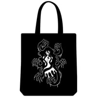 Image 1 of Hair Ghost Canvas Tote Bag