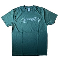 Vibes Gray on Green T-shirt