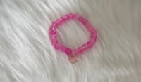 Image 2 of Ride or Die – Pink & Purple Beaded Bestie Bracelets (Set of 2)
