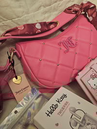 Image 2 of Juicy Couture Cherry Sash Shoulder Bag Meets Hello Kitty Bundle 