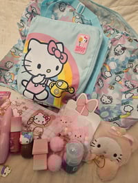Image 5 of Hello Kitty Multi Color Duffle Bag Bundle 