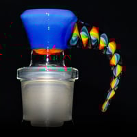 Image 1 of BLUE CHEESE / RAINBOW 18MM SLIDE