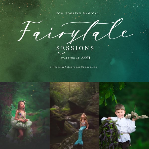 Image of 2025 Fairytale sessions (retainer fee)